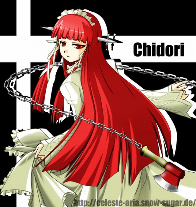 аниме девушка yoshino chidori